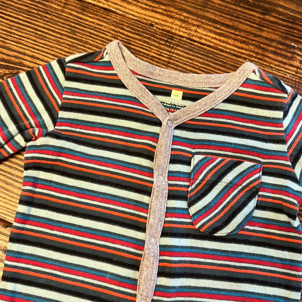 Tea Collection Striped Romper - Picture 2 of 3